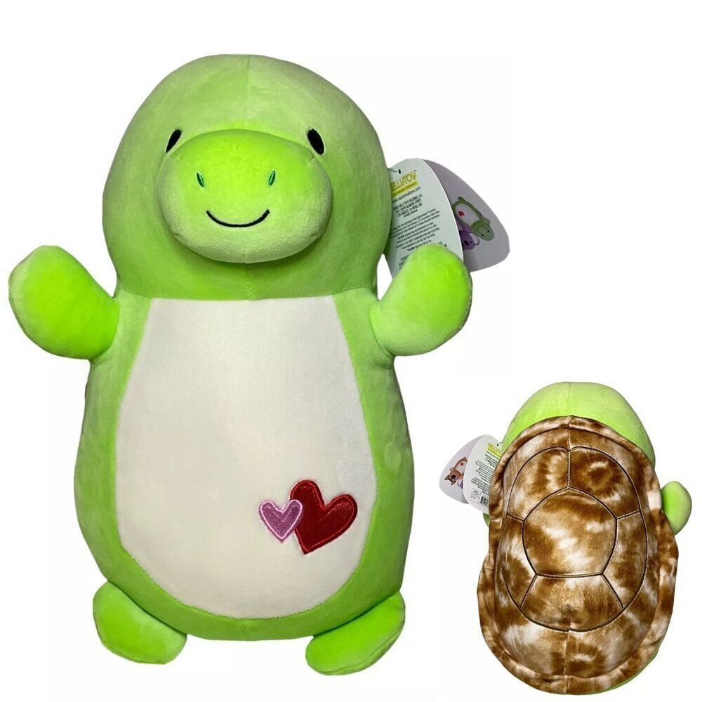 NWT Squishmallows 12” ANTONI The Turtle Hug Mees Valentines Day